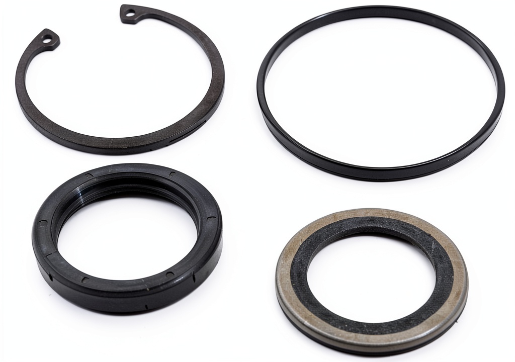 Installing Plews Pitman Shaft Seal Auto Part Replacement on a workshop bench