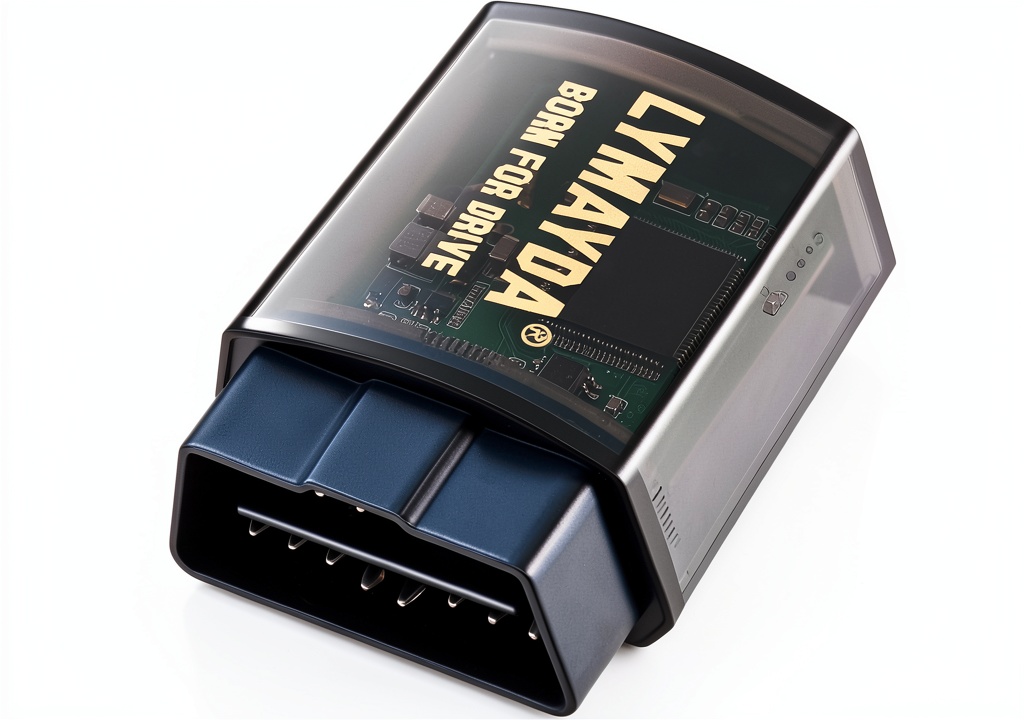 LYMAYDA AFM DFM Disabler installed in a Silverado OBD‑II port