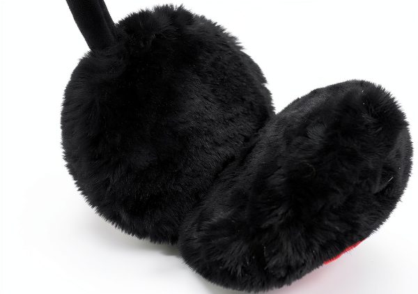 Faux Fur Earmuffs G1728 Unisex Child Winter Warmers with Plush-1