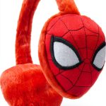 Marvel Spiderman Ear Muffs for Boys Fluffy Warmth One Size Fits All-0