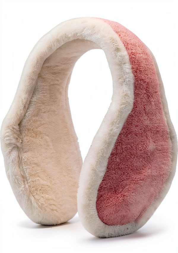 Kids Ear Muffs by CozyKids Plush Faux Fur Wind‑Proof One Size-0