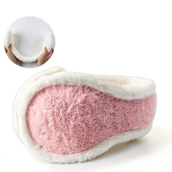 Kids Ear Muffs by CozyKids Plush Faux Fur Wind‑Proof One Size-3