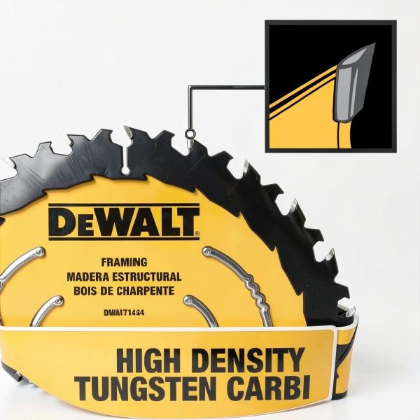 DEWALT Circular Saw Blade 7 1/4 Inch 24 Tooth ToughTrack 3 Pack-4