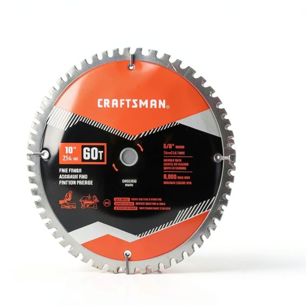 CRAFTSMAN 10 in Table Saw Blade 60 Tooth with 5/8 in Arbor (1 Pack) (CMAS21060)-3