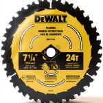 DEWALT Circular Saw Blade 7 1/4 Inch 24 Tooth ToughTrack 3 Pack-0