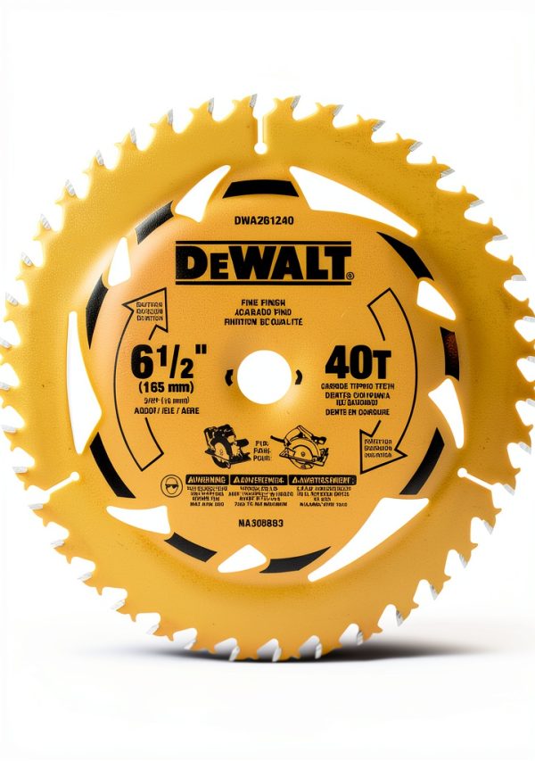 DEWALT 6-1/2 in. 40T Circular Saw Blade (DWA261240)-0