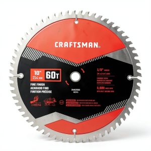 CRAFTSMAN 10 in Table Saw Blade 60 Tooth with 5/8 in Arbor (1 Pack) (CMAS21060)-0