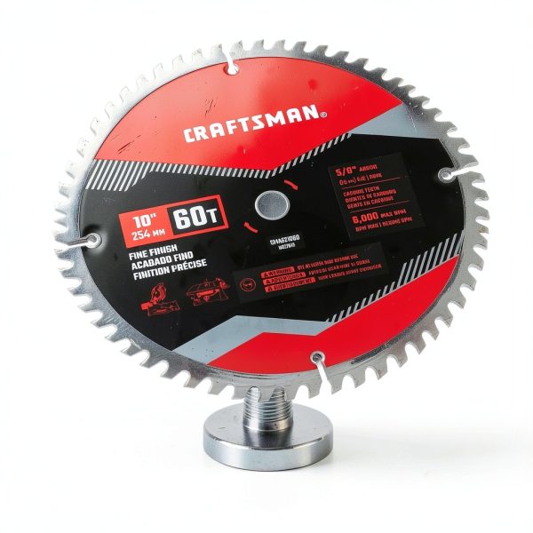 CRAFTSMAN 10 in Table Saw Blade 60 Tooth with 5/8 in Arbor (1 Pack) (CMAS21060)-5