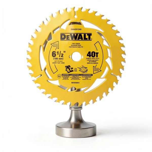 DEWALT 6-1/2 in. 40T Circular Saw Blade (DWA261240)-2