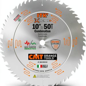 CMT 25605010 ITK 10 Inch Saw Blade 50 Teeth 4 ATB-0