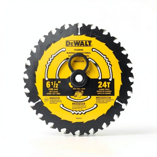 DEWALT Circular Saw Blade, 6 1/2 Inch, 24 Tooth, Framing (DWA161224)-5
