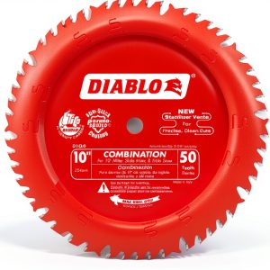 Diablo 10-Inch 50 Tooth ATB Saw Blade with 5/8" Arbor & PermaShield-0