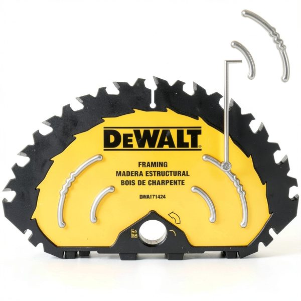 Circular Saw Blade 8 1-4 inch 24T DEWALT ToughTrack Carbide-1
