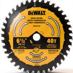 Circular Saw Blade DEWALT 6-1/2" 40-Tooth ToughTrack Carbide-0
