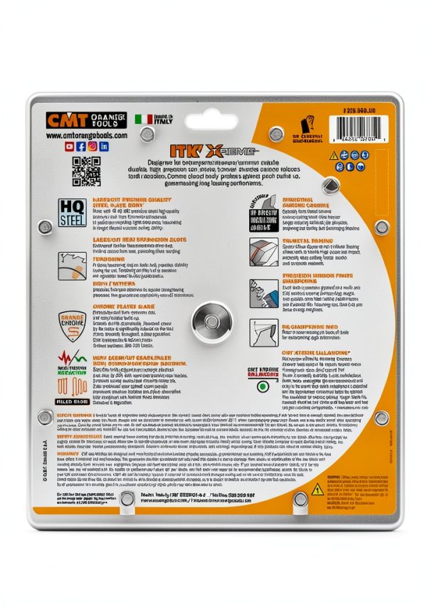CMT 25605010 ITK 10 Inch Saw Blade 50 Teeth 4 ATB-2