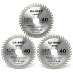 4-1/2-Inch OA-BRES 40T TCT Circular Saw Blade 3-Pack for Wood Cutting-0
