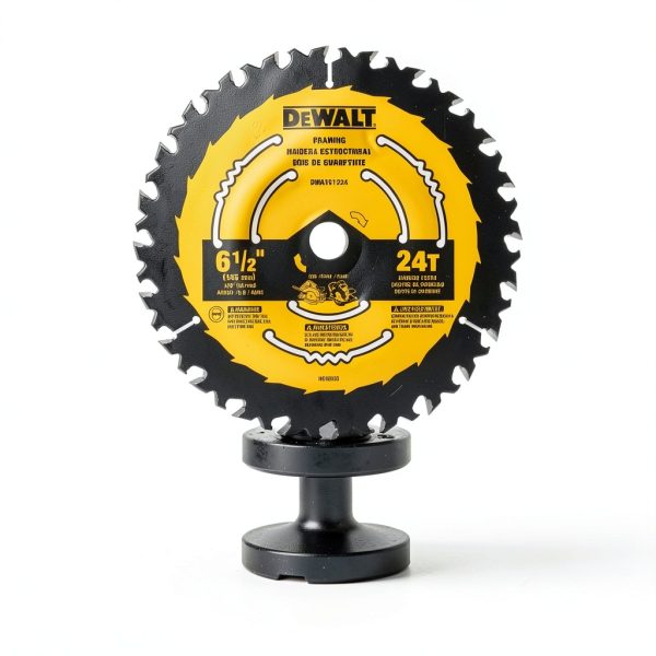 DEWALT Circular Saw Blade, 6 1/2 Inch, 24 Tooth, Framing (DWA161224)-7